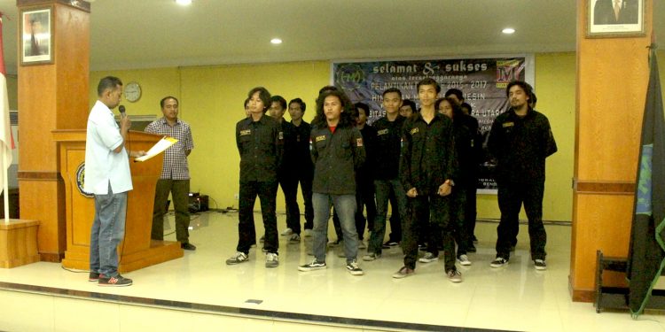 pelantikan HMJ Mesin Fakultas Teknik UMSU periode 2016-2017
