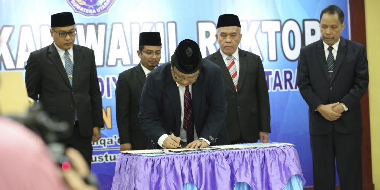 Pelantikan Wakil Rektor I, II, III