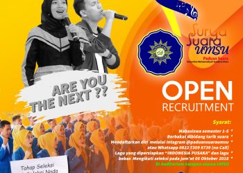 Open Recruitment Panduan Suara UMSU 2018