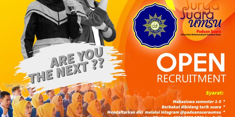 Open Recruitment Panduan Suara UMSU 2018