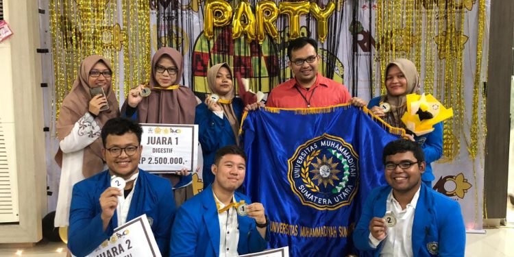 UMSU RAIH JUARA DUA OLIMPIADE KEDOKTERAN WILAYAH SUMATERA