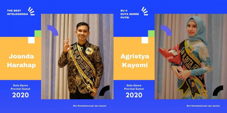 2 Mahasiswa raih Penghargaan pada Pemilihan Duta Genre Provinsi Sumatera Utara
