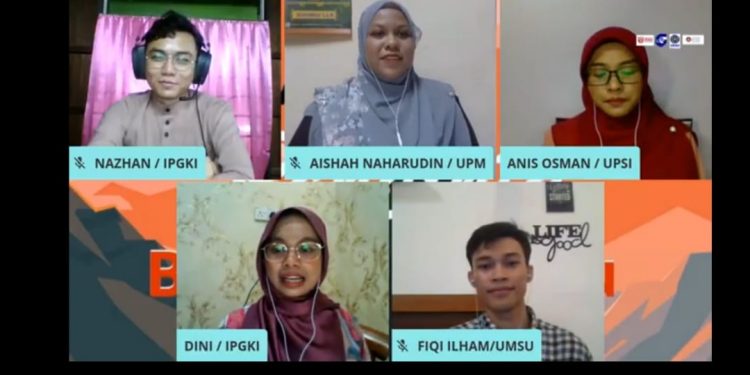 3 Mahasiswa UMSU jadi Narasumber Webinar di Malaysia