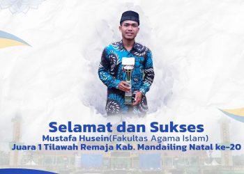 Mahasiswa UMSU Juara 1 Tilawah Remaja MTQ Kab. Mandailing Natal Ke-20