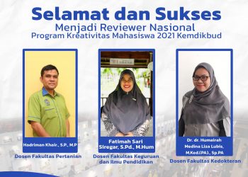 3 Dosen UMSU Menjadi Reviewer Nasional Pada Program Kreativitas Mahasiswa(PKM 2021)