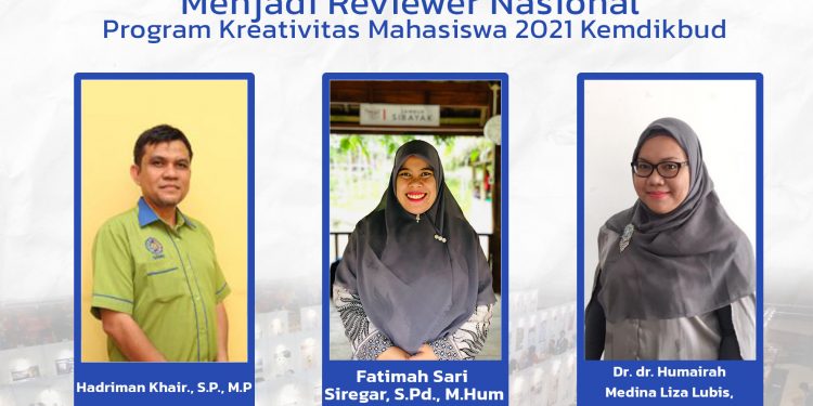 3 Dosen UMSU Menjadi Reviewer Nasional Pada Program Kreativitas Mahasiswa(PKM 2021)