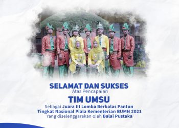 Tim UMSU Raih Juara 3 Lomba Berbalas Pantun Nasional