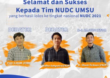 Mahasiswa UMSU Lolos Ke Tingkat Nasional NUDC 2021