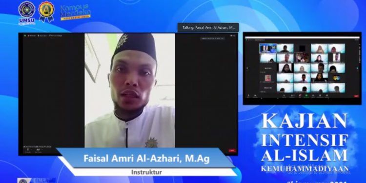 295 Mahasiswa UMSU Ikuti Kajian Intensif Al-Islam Kemuhammadiyahan(KIAM) Angkatan 1 Tahun 2021 Secara Daring