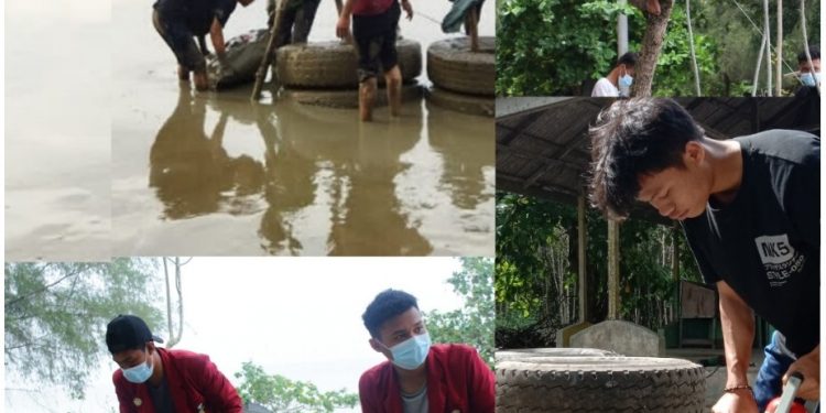 Tim PHP2D PK IMM FEB UMSU Hidupkan Potensi Pantai Putra Serdang
