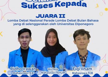 Mahasiswa UMSU Juara II Lomba Debat Nasional Parade Lomba Debat Bulan Bahasa