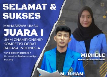 Mahasiswa UMSU Berhasil Meraih Juara I Kompetisi Debat Nasional UMM Championship 2021