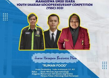 Mahasiswa UMSU Juara Youth Shariah Sociopreneurship Competition (YSSC) 2021