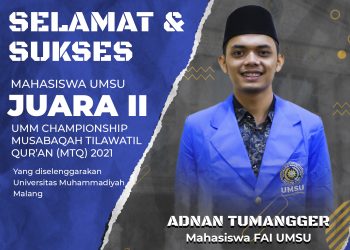 Mahasiswa UMSU Berhasil Meraih Juara I Kompetisi Debat Nasional UMM Championship 2021