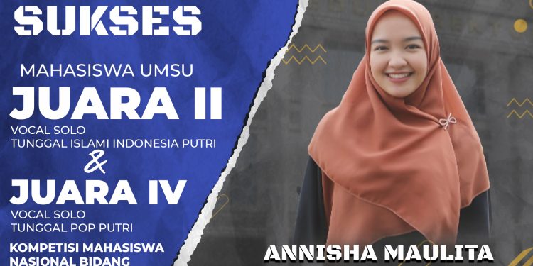 Mahasiswa UMSU Juara Kompetisi Mahasiswa Nasional Bidang Seni dan Olahraga (KOMNAS SENIOR)