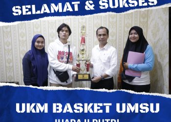 Mahasiswi UMSU Juara II Putri Pre Season Ngampus ISOIKI Liga Basket