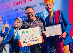 Mahasiswa UMSU menjadi Runner Up III pada ajang entrepreneurship Award VI tahun 2022