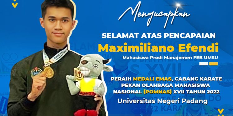 MAHASISWA UMSU MEMPEROLEH MEDALI PADA POMNAS XVII TAHUN 2022
