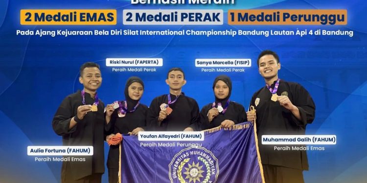 UKM TAPAK SUCI Berhasil Meraih 2 Medali Emas, 2 Medali Perak dan 1 Medali Perunggu