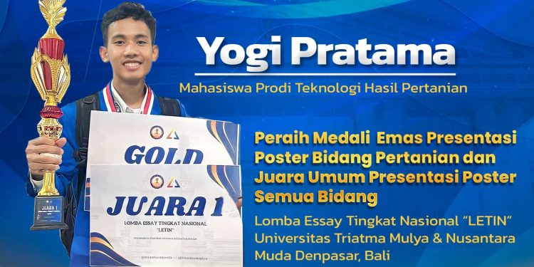 Mahasiswa UMSU Berhasil Meraih Medali Emas dan Juara UMUM  Pada Lomba Essay Tingkat Nasional “LETIN” di Universitas Triatma Mulya & Nusantaramuda