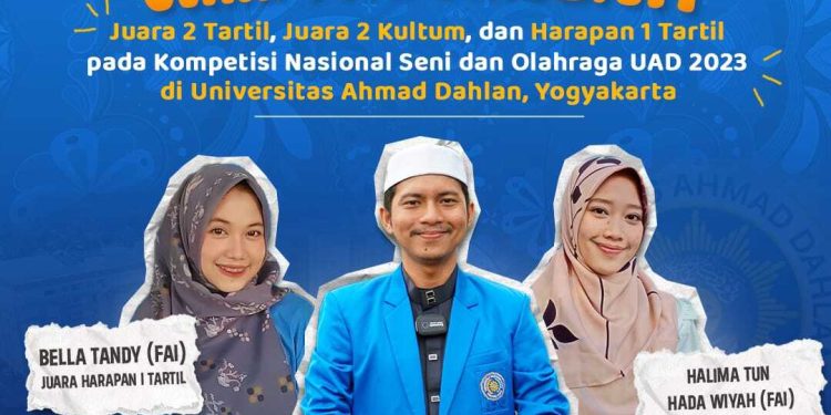 Mahasiswa UMSU Berhasil Cetak Prestasi di KOMNAS SENIOR 2023