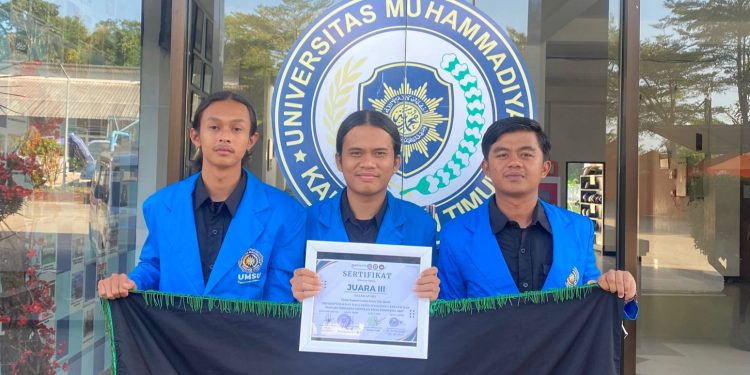 Mahasiswa UMSU Cetak Prestasi Pada LKTI PM3I 2023
