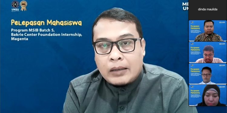 WR III Lepas 243 Mahasiswa UMSU Program MSIB Batch 5, BCFI dan MAGENTA 2023