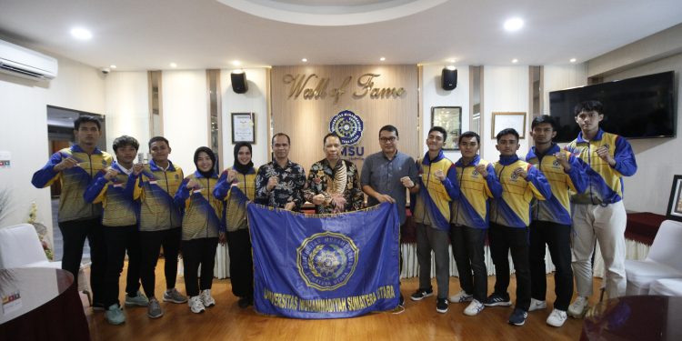 Kontingen UMSU Menuju Thailand Open Karate Championship 2023, Rektor  Gelar Pelepasan