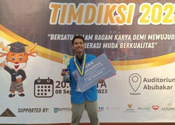 Unjuk Gigi Dalam Kejuaraan TIMDIKSI Nasional 2023, Mahasiswa UMSU Raih The Best Poster Essay
