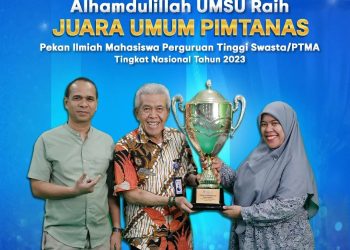 UMSU Sukses Raih Juara UMUM PIMTANAS PTMA Se-Indonesia