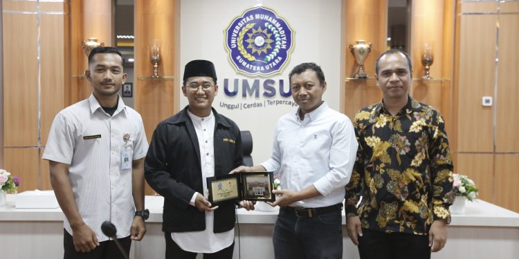 UMSU Terima Kunjungan SMA Swasta TI MTTQ Kutalim Baru