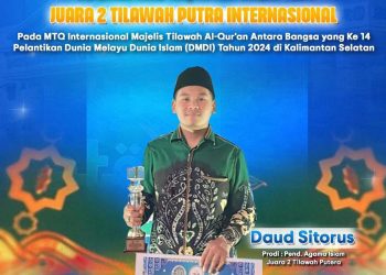 Mahasiswa UMSU Sabet Juara II Tilawah Putra International 2024