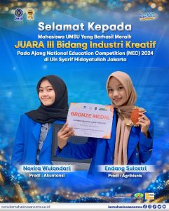 Mahasiswa Umsu Yang Berhasil Meraih Juara III Mahasiswa Umsu Yang Berhasil Meraih Juara III