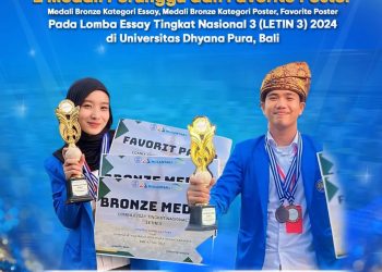 Mahasiswa UMSU Sukses Raih 2 Medali dan Favorit Poster LETIN 3 Tahun 2024