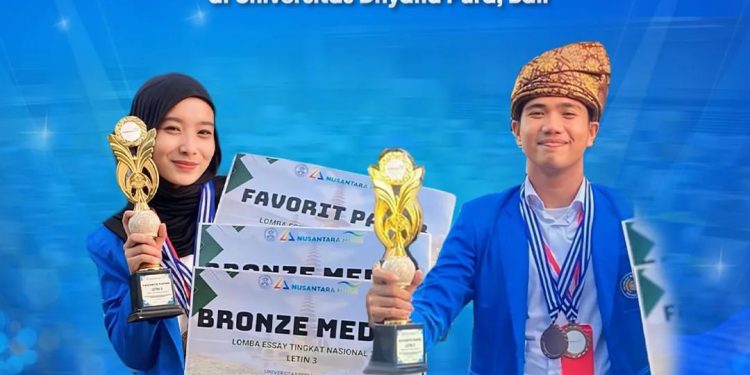 Mahasiswa UMSU Sukses Raih 2 Medali dan Favorit Poster LETIN 3 Tahun 2024