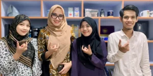 kreyya dani (kiri) Dr.Cut Novita Srikandi (tengah kiri) Hgoli Amira (tengah kanan) dan Ahmath Rasitin (kanan)