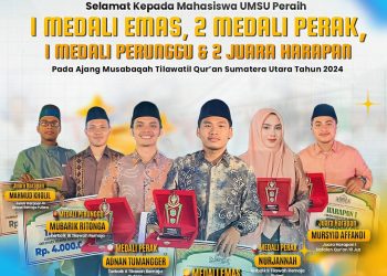 Mahasiswa UMSU Sukses Boyong Prestasi di MTQ Sumatera Utara 2024