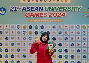 Atlit Bridge UMSU Sabet Medali Emas di ASEAN University Games  2024