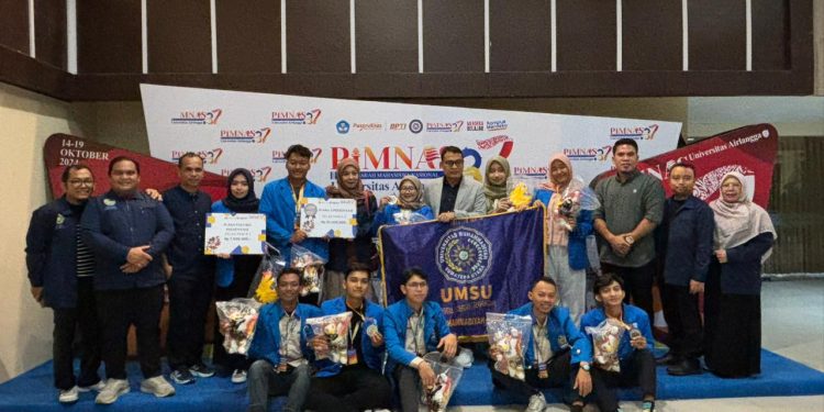 PIMNAS 2024 : UMSU Satu-Satunya PTS di Sumut yang Raih Medali