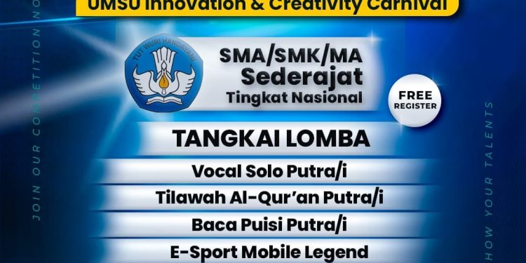 UMSU Gelar UICC 2025, Ratusan Siswa dari Seluruh Indonesia Siap Unjuk Bakat