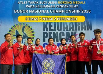 Atlet UMSU Borong 11 Medali pada Kejuaraan Bogor Nasional Championship 2025