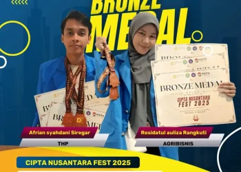 Mahasiswi UMSU Raih Medali Perunggu di Ajang Essay Competition 2025