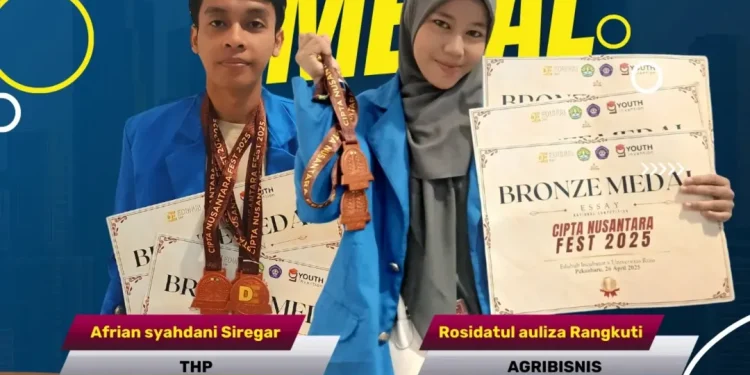 Mahasiswi UMSU Raih Medali Perunggu di Ajang Essay Competition 2025