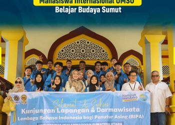 Mahasiswa Internasional UMSU Ikuti Darmawisata Budaya Bersama BIPA: Belajar Bahasa Lewat Jejak Sejarah Medan