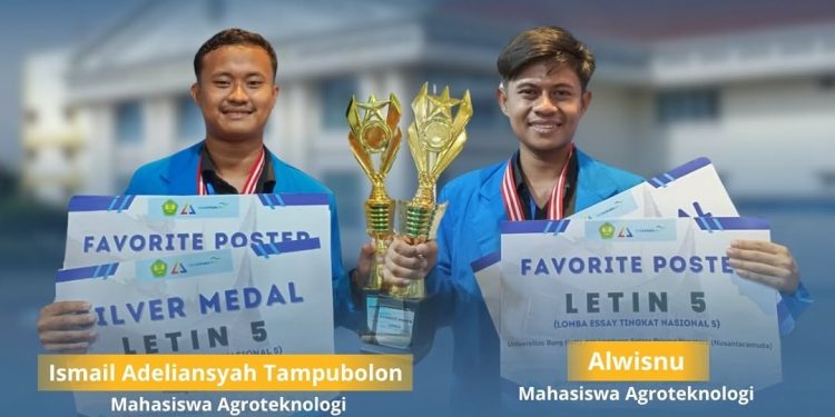 Mahasiswa Faperta UMSU Raih Prestasi Gemilang di Ajang Lomba Esai Nasional LETIN 5