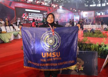 Mahasiswa UMSU Sabet Medali Perak di Kejuaraan Internasional Pencak Silat 2025
