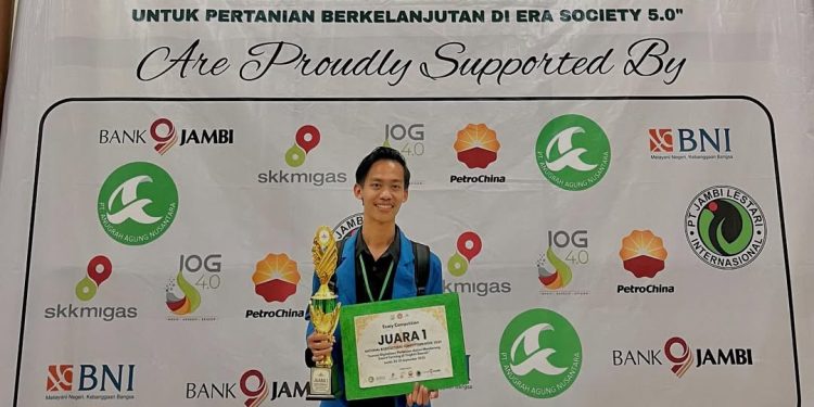 Mahasiswa Agroteknologi UMSU Raih Juara 1 Essay Competition di Universitas Jambi