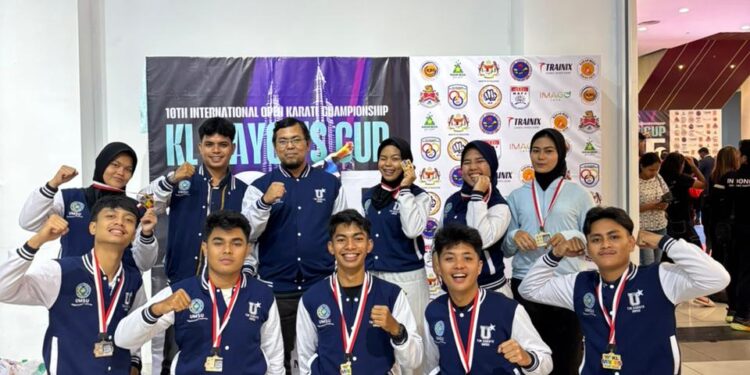 Kontingen UMSU Borong Medali di Ajang 10th International Open Karate Championship KL Mayor’s Cup 2025