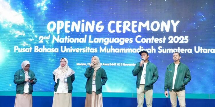 2nd National Languages Contest (NLC) 2025 Resmi Dibuka, UMSU Rayakan Keindahan Komunikasi Lintas Bahasa