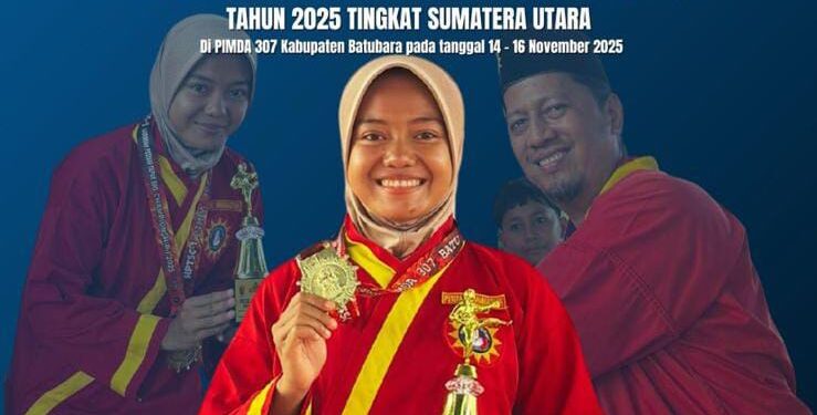 MAHASISWA FKIP UMSU RAIH DUA GELAR JUARA PADA KEJUARAAN PENCAK SILAT HPTSC I 2025